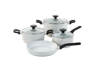 Leo Glints Non-Stick Non-Stick Recyled Aluminum 7pc Set, Spirit