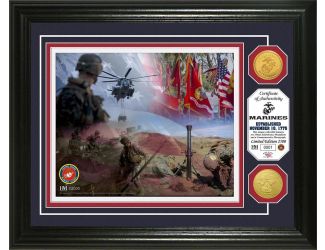 United States Marines Bronze Coin Photo Mint