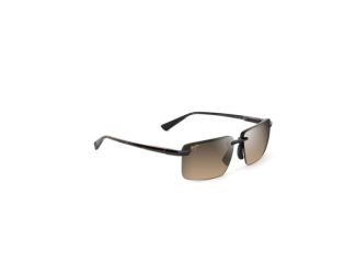 Laulima Polarized Sunglasses Shiny Dark Havana Frame HCL Bronze Lens