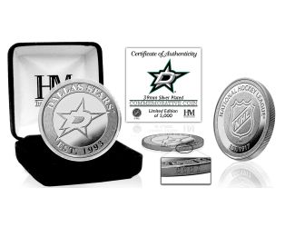 Dallas Stars Silver Mint Coin