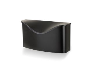 Postino Mailbox Entryway  Black