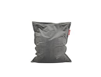 Original Slim Velvet  Bean Bag- Taupe (Recycled Velvet)