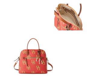 Monogram Large Domed Satchel