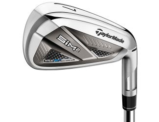 TaylorMade SIM 2 Max Iron Set - Steel Shaft - Right Hand/5-PW,AW/Stiff Flex