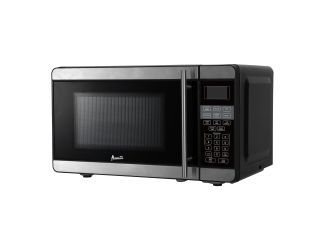 0.7 Cubic Foot 700W Micorwave Oven Stainless Steel w/ Black Cabinet