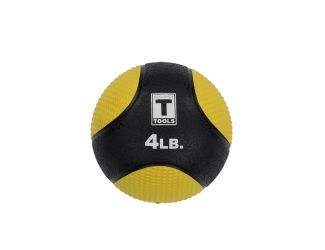 Medicine Ball - 4 lb, Yellow