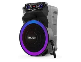 High Power Party Speaker w/ Wireless Mic Size 18"