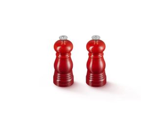 Petite Salt and Pepper Mill Set Cerise