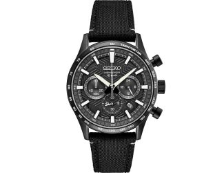 Essentials BIF Quartz Chrono Black Dial