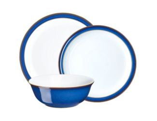 Denby Imperial Blue 12 Pc Dinnerware Set