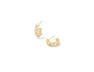 Cailin Crystal Huggie Earrings
