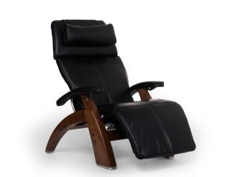 Perfect Chair - Walnut Electric Base with Black SofHyde