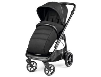 Veloce Compact & Lightweight Stroller w/ Reversible Seat True Black