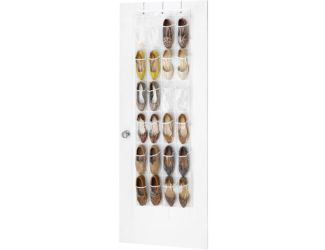 24-Pocket Over the Door Shoe Bag
