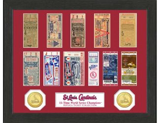 St. Louis Cardinals World Series Ticket Collection