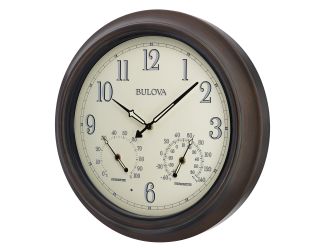 Weather Master Outdoor Wall Clock