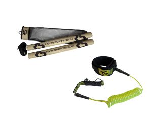 RAVE Sports - 29" SUP Cross Bar Pads w/SUP Leg Leash