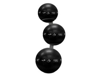 Studio Wall-Mounted Stability Ball Rack Package