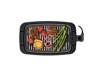 Smokeless Electric Indoor Grill Size 20.9" x 11" x 3.3"