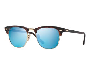Clubmaster Flash Lens Classic Sunglasses - Blue