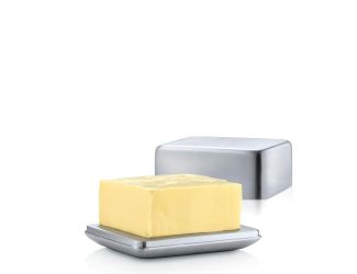 BASIC - Stainless Steel Butter Dish - Medium