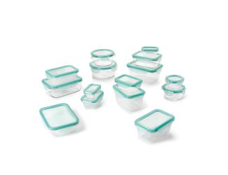30 Pc. SNAP Glass and Plastic Container Set
