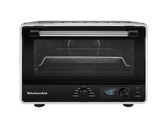 Digital Countertop Oven With Air Fry in Black Matte