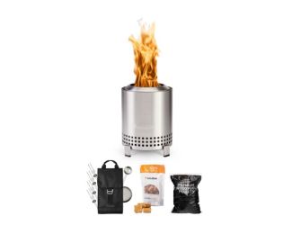 Mesa Tabletop Fire Pit Roasty Bundle SS