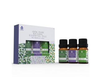 Pure Essential Aromatherapy Oils - (3 Pack)