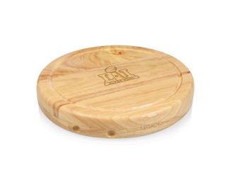 Super Bowl 51 - Circo Cheese Cutting Board & Tools Set, (Parawood)