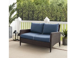 Kiawah Outdoor Wicker Loveseat