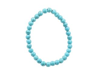 Stretch Turquoise Beaded Bracelet