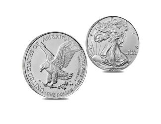 United States Treasury American Eagle One ounce Silver Coin (6 Coin Package), uncirculated