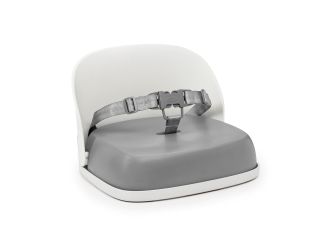 Tot Perch Booster Seat w/ Straps Gray