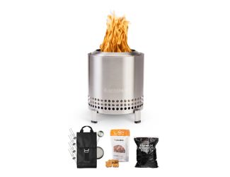 Mesa XL Tabletop Fire Pit Roasty Bundle SS