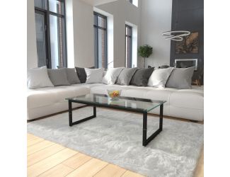 Glass Coffee Table - Occasional Table - Reception Table - Tempered Glass