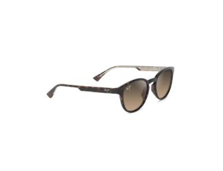 Hiehie Polarized Sunglasses Shiny Dark Havana Frame HCL Bronze Lens