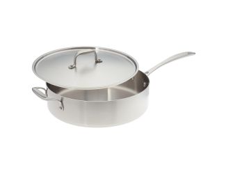 American Kitchen 12-inch Covered Stainless Steel Saute Pan