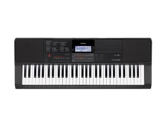 61-Key Portable Keyboard Black