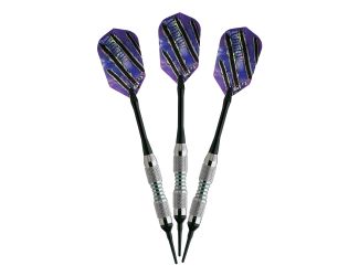 Viper Bobcat Adjustable Soft Tip Darts Green Rings 16-18 Grams