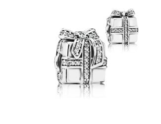 Sparkling Surprise Charm, Clear CZ