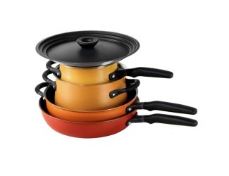 6pc Essentials Nonstick & Stainless Induction Cookware Spark Edition