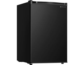 2.6-Cu. Ft. Energy Star Compact Refrigerator with Freezer Compartment in Black