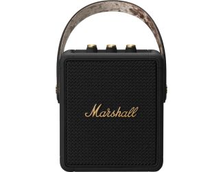 Marshall STOCKWELL II Portable Bluetooth Speaker in Black & Brass