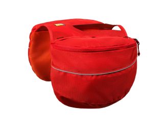 Palisades Pack Modular Multi-Day Backpacking Dog Pack Red Currant - Small