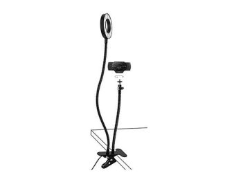 Slide 1080P Webcam+ LED light Combo