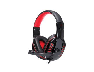Stereo Gaming Headphones - (Black and Red)