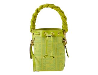 Fendi Wasabi Mon Tresor Mini Bucket Bag