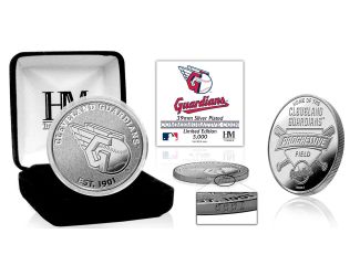 Cleveland Guardians Silver Mint Coin