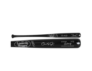 Autographed Black Louisville Slugger Game Model Bat - Cal Ripken Jr., Baltimore Orioles